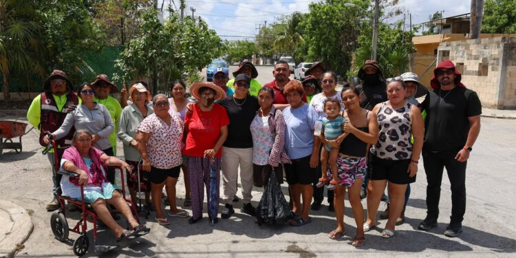 Refuerza Ayuntamiento de BJ acciones para mejorar entorno urbano de Cancún