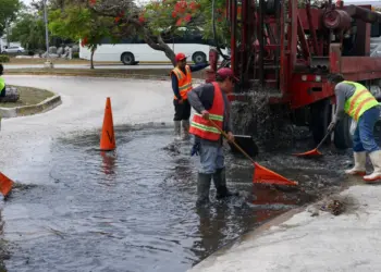 Realiza Gobierno de BJ mantenimiento pluvial ante temporada de lluvias