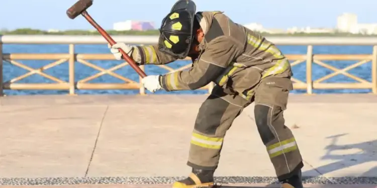Cancún listo para el “Bombero Challenge 2026” en Malecón Tajamar