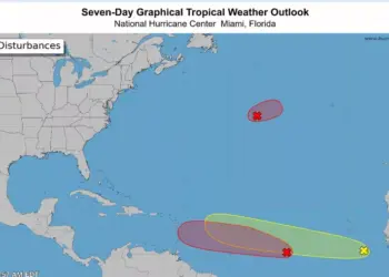 Quintana Roo mantiene vigilancia sobre tres zonas de baja presión en el Atlántico