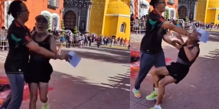 Adulto mayor agredido en Carrera de Colores de Huamantla organizador ofrece disculpas y promete cambios