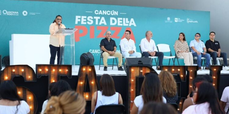 Arranca con exito CANCUN FESTA DELLA PIZZA en Malecon Tajamar