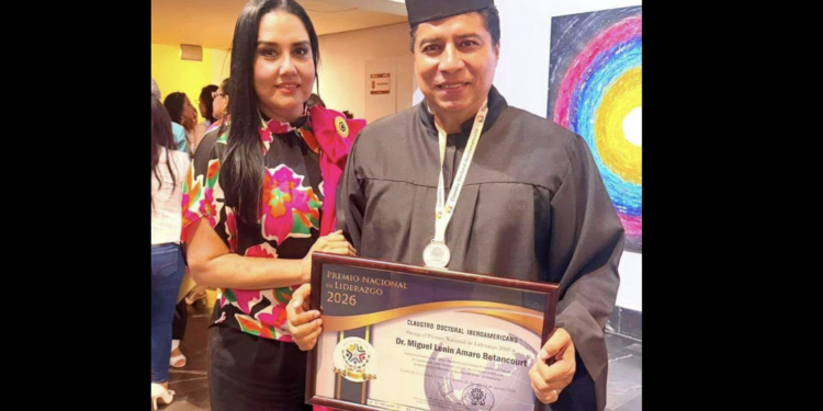 Lenin Amaro Betancourt recibe el Premio Nacional de Liderazgo 2026 por 30 años de trayectoria