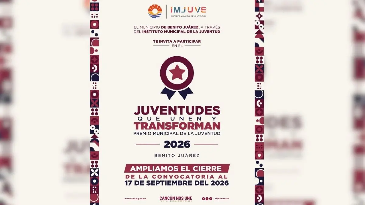 Cuales son las categorias del Premio Municipal de la Juventud 2026
