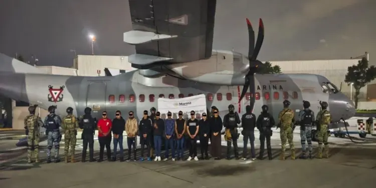 Detienen a 20 presuntos integrantes del CJNG en Hidalgo Jalisco y Michoacan