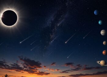 Eclipse solar Perseidas y alineacion de planetas los fenomenos astronomicos del 12 de agosto de 2026