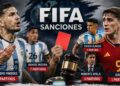 FIFA sanciona a Leandro Paredes con 10 partidos tras pelea en la final del Mundial 2026