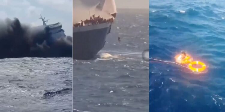 Ferry se incendia frente a Isla de Madura, en Indonesia: hay 5 muertos y 41 desaparecidos
