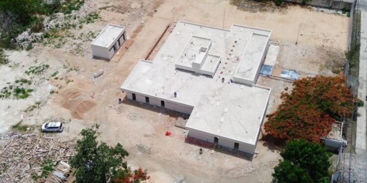 Hospital de Bienestar Animal en Cancun alcanza 80 de avance en su primera etapa