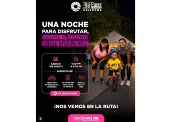 IMPLAN empezará primer semana de agosto con doble jornada de “Paseo Cancunense”
