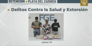 Detienen a sujeto ligado a extorsiones contra restaurantes en Playa del Carmen