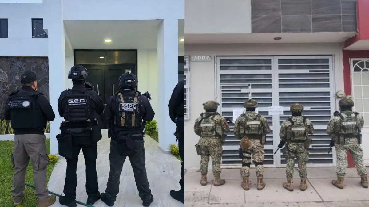 Operativo dejo 20 integrantes del CJNG detenidos