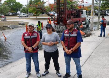 Realiza gobierno de BJ mantenimiento pluvial ante temporada de lluvias