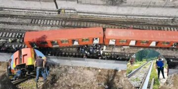 Se descarrila vagon del Metro CDMX en talleres de Ticoman