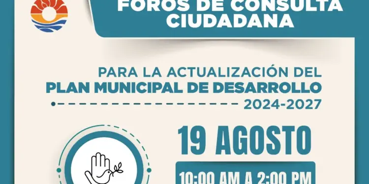 Abarcará segundo foro de consulta ciudadana eje “Todos por la Paz”