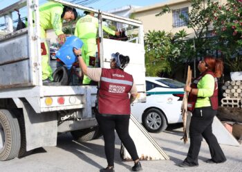 Se clausuró un basurero clandestino en la Supermanzana 225, en la Avenida Centenario