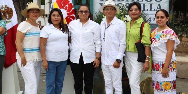 Ayuntamiento de Benito Juárez conmemoraron el 179 Aniversario del inicio de la Guerra de Castas y el 215 Aniversario Luctuoso de Don Miguel Hidalgo y Costilla