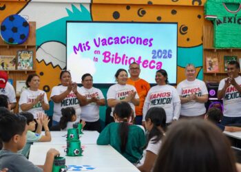 Ayuntamiento de Benito Juárez dio inicio a las actividades del curso de verano “Mis vacaciones en la Biblioteca 2026”