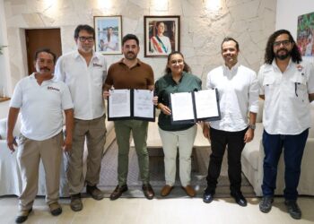 Ayuntamiento de Benito Juárez firma convenio con Gobierno del Estado para conservar el “Parque Ecológico Estatal Kabah”