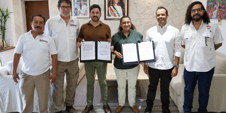 Ayuntamiento de Benito Juárez firma convenio con Gobierno del Estado para conservar el “Parque Ecológico Estatal Kabah”