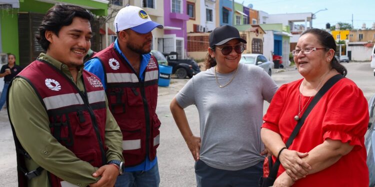 Avanza la construcción de pozos de absorción en Cancún