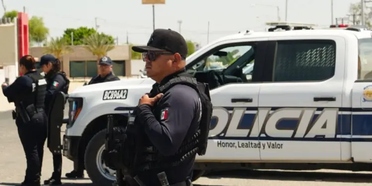 Gobierno de Marina del Pilar refuerza presencia policial en Mexicali tras alerta de seguridad de EU