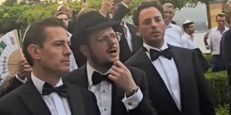 Reaparece Peña Nieto en boda junto a empresario israelí señalado por soborno para la compra de Pegasus