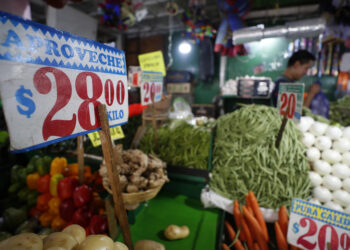 Inflación en México baja por tercer mes consecutivo y llega a 3.12 % en julio de 2026