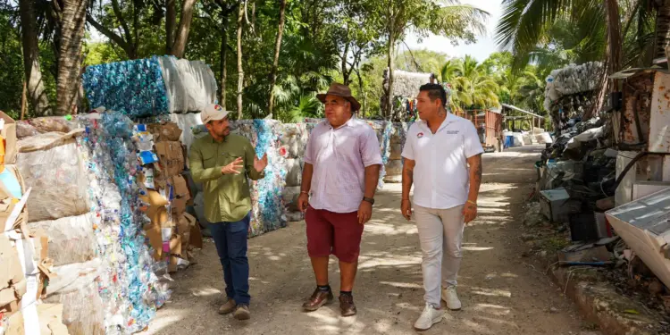 Fortalece Dirección General de Ecología trabajo con empresas acopiadoras para impulsar el Reciclatón en Cancún