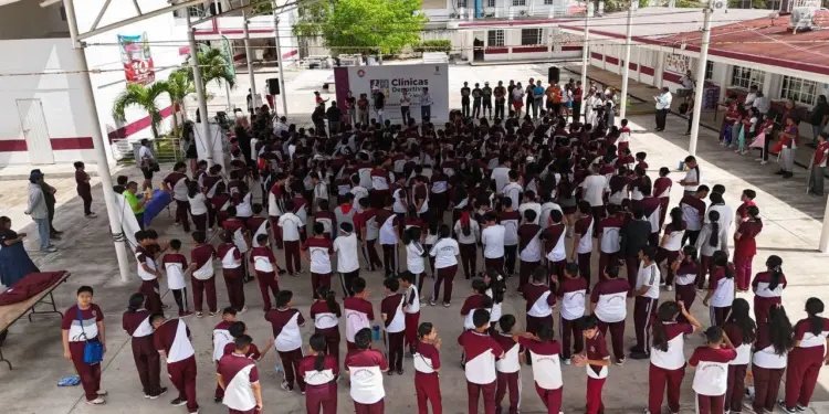 Lleva Ayuntamiento de BJ el deporte a las escuelas