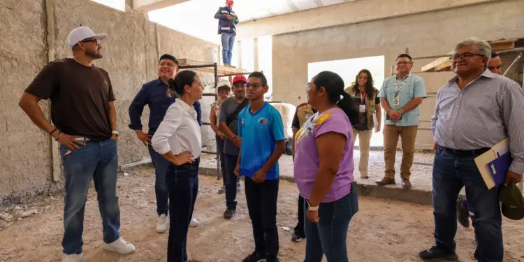 Ana Paty supervisa gimnasio inclusivo para atletas cancunenses