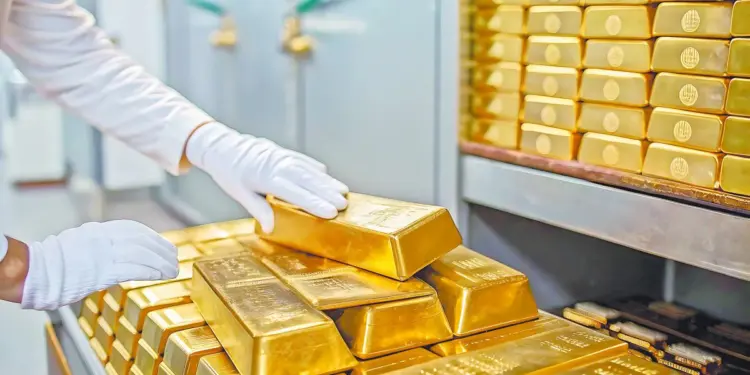 Caída del oro y la plata: mínimos de siete semanas