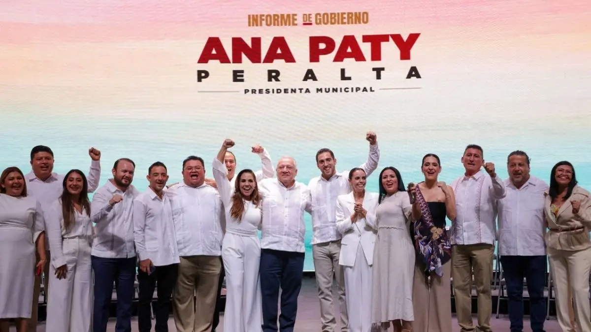 Ana Paty Peralta destaca obras y proyectos para Cancun