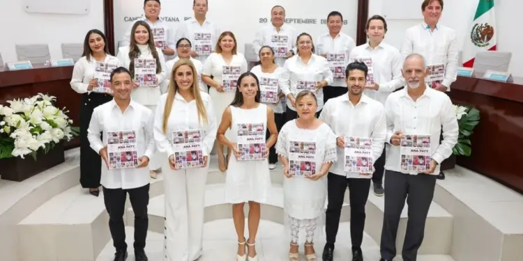 Ana Paty Peralta entrega Segundo Informe de Gobierno a Cabildo destaca inversion de 2 mil 300 mdp en Cancun