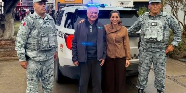 Ernesto Ruffo llega a Ensenada tras mas de 40 horas de traslado desde El Altiplano
