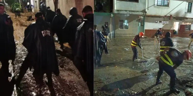 Lluvias en Xalapa dejan dos muertos inundaciones y 31 deslaves