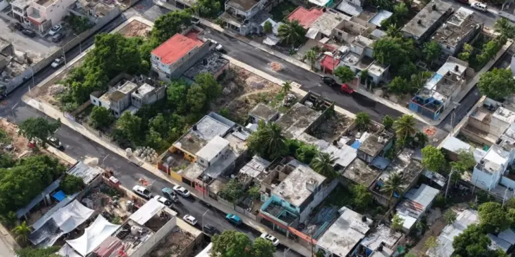 Obras de 0 a 100 transforman la colonia El Diamante en Cancun