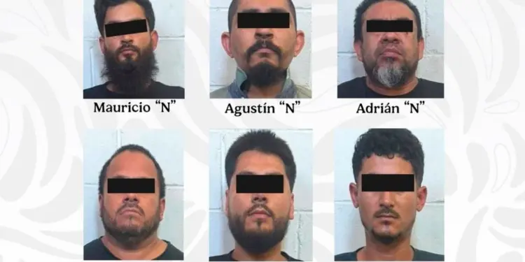 Operativo en Puerto Peñasco Liberan a 3 victimas de secuestro y detienen a 7 aseguran mas de 40 armas
