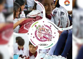 Por tercer año Pasos para la Transformacion apoyara a 117 mil estudiantes de Cancun con tenis gratuitos