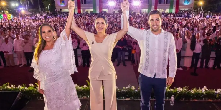 Estefanía Mercado rinde Segundo Informe con tono de reelección