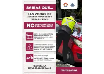 Refuerzan operativos para garantizar orden y movilidad segura en bulevar Kukulcán
