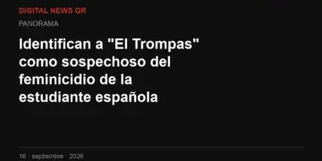 Identifican a "El Trompas" como sospechoso del feminicidio de la estudiante española Claudia Tacoronte
