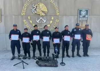 Quintana Roo crea BLONAE, su primer grupo policial contra explosivos, capacitado por la Marina