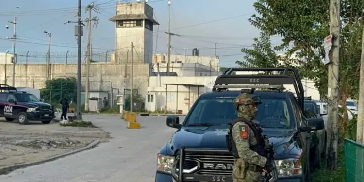 Centro penitenciario de Cancún, que será sustituido por una nueva cárcel en Leona Vicario