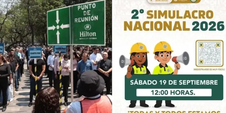 Alerta del Simulacro Nacional 2026 en teléfonos celulares