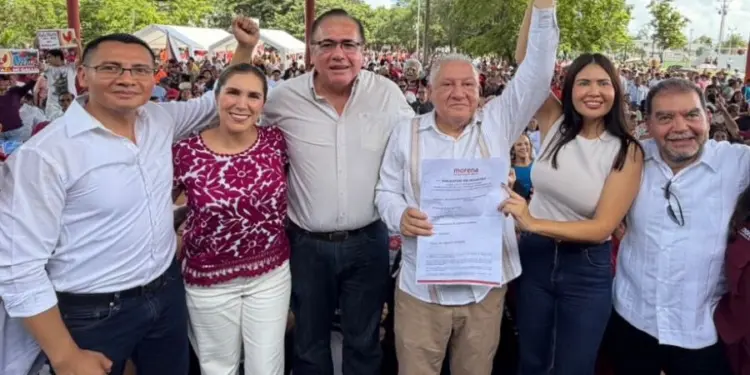 Rafael Marín busca reconocimiento en Morena en Cancún