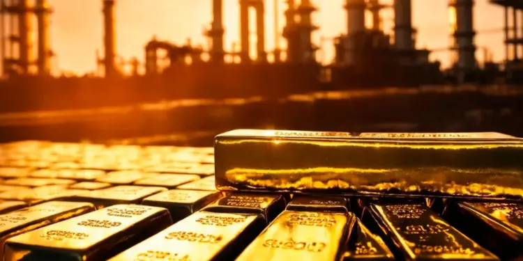 Oro amplía pérdidas por alza en precios del petróleo