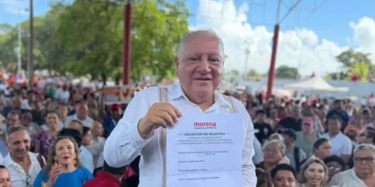 Rafael Marín Mollinedo busca la alcaldía de Cancún