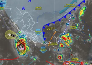 México enfrentará lluvias intensas por Trudy y frente frío 2