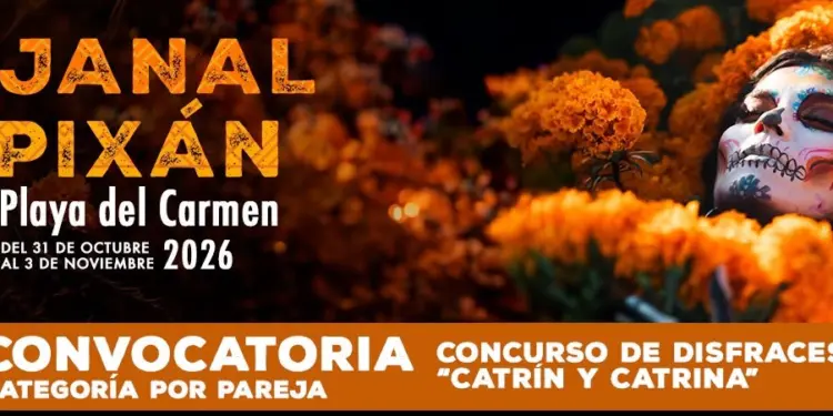 Concursos de Janal Pixán en Playa del Carmen con 90 mil pesos
